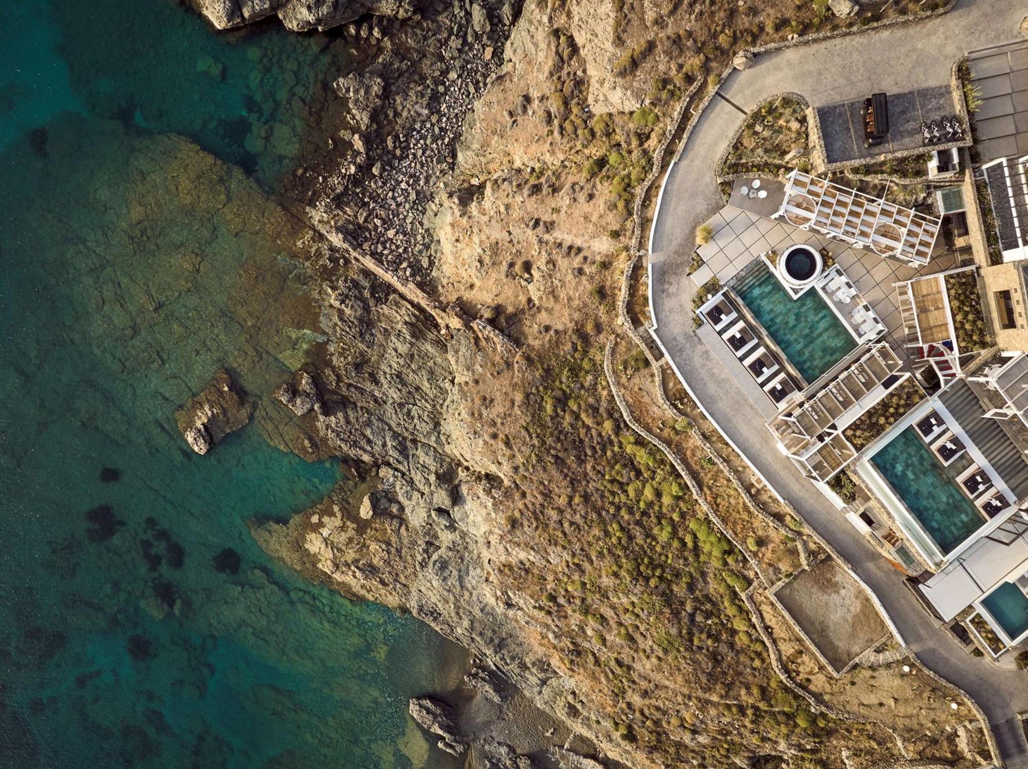 Hotel Semeli Coast Mykonos Curio Collection By Hilton Merchia Beach Exterior foto