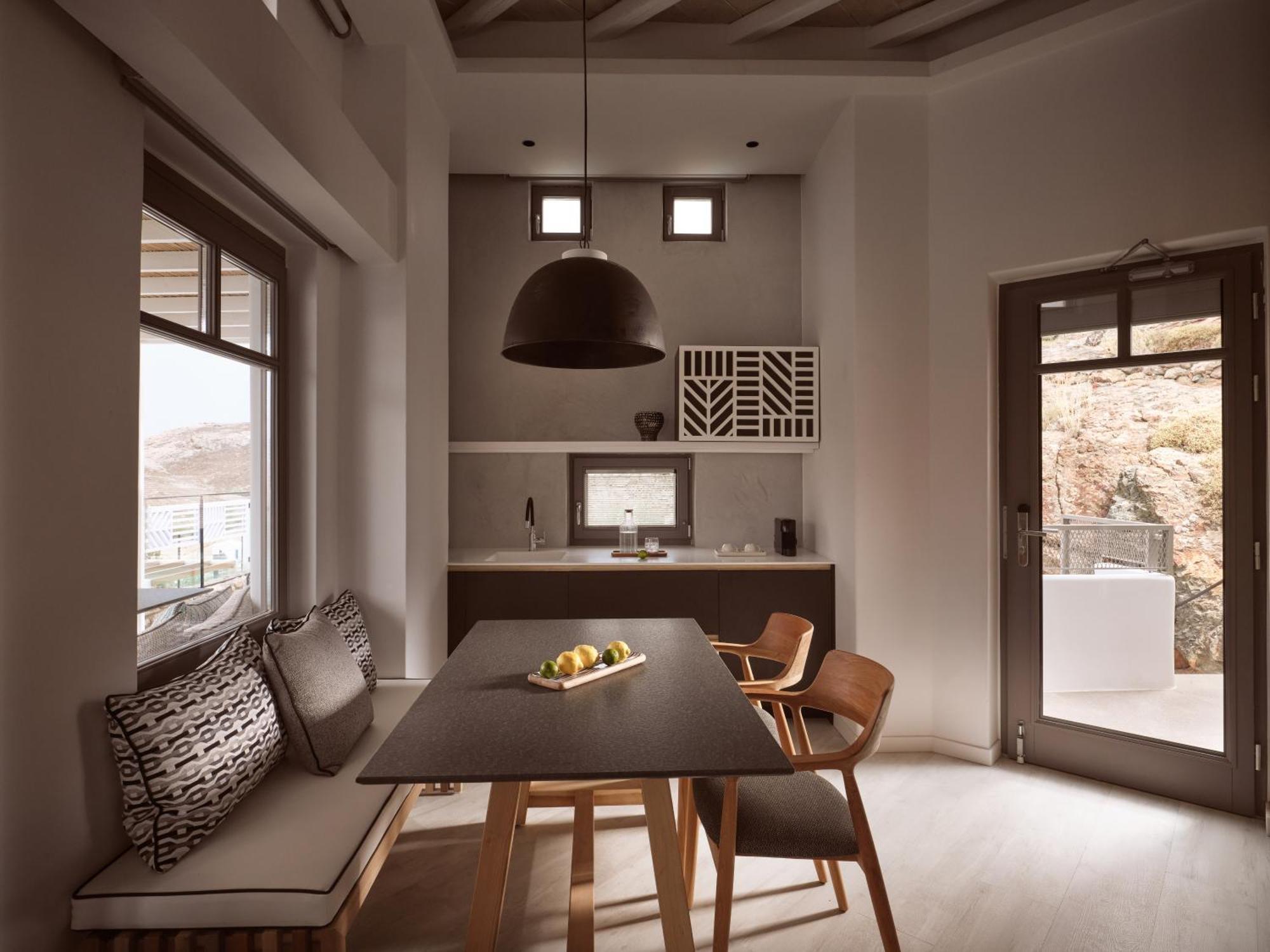 Hotel Semeli Coast Mykonos Curio Collection By Hilton Merchia Beach Exterior foto