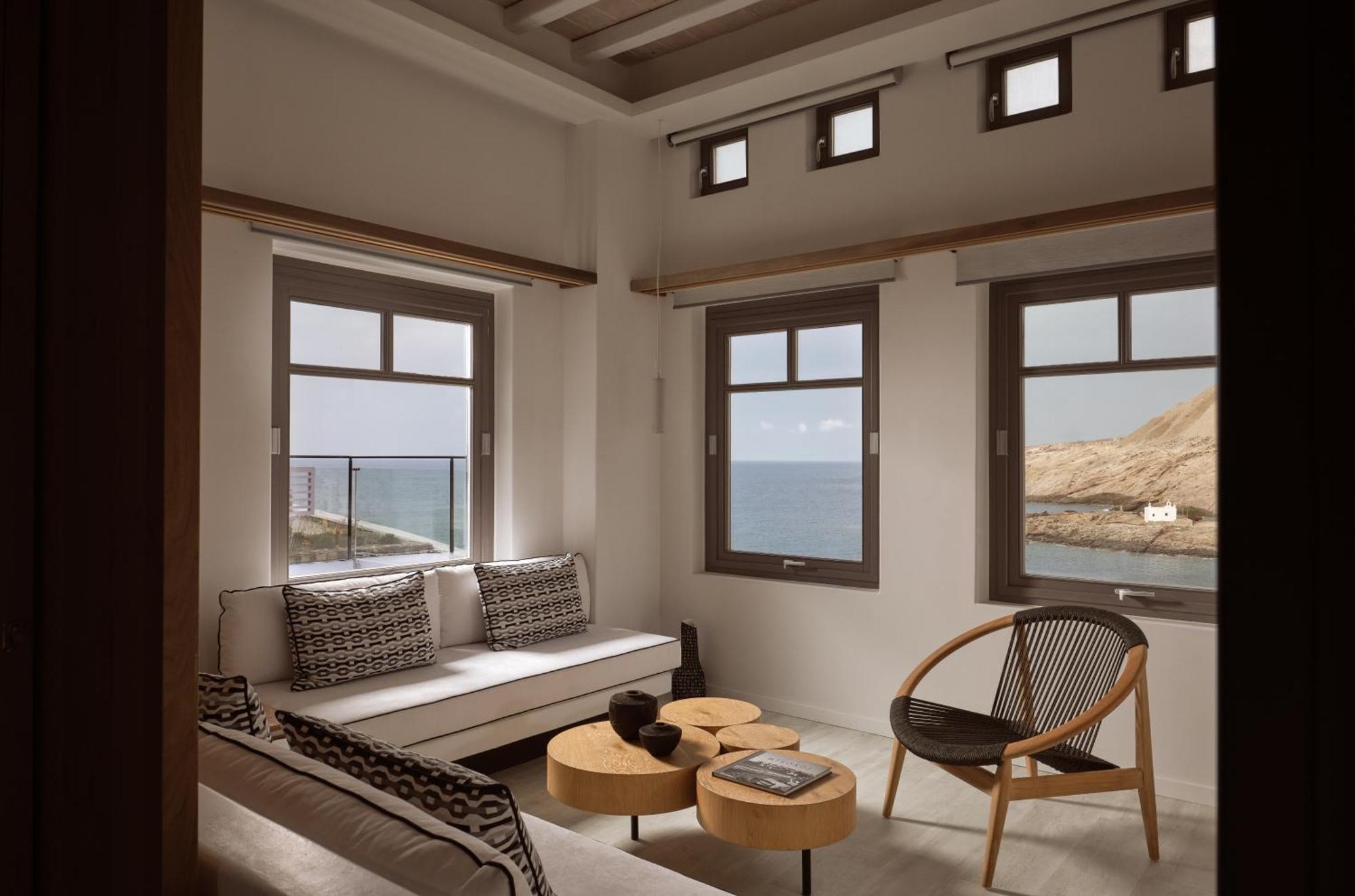 Hotel Semeli Coast Mykonos Curio Collection By Hilton Merchia Beach Exterior foto